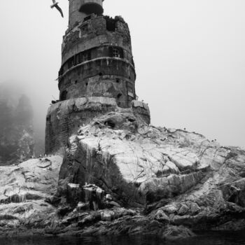 Fotografía titulada "Lighthouse Aniva" por Irina Ten, Obra de arte original, Fotografía digital