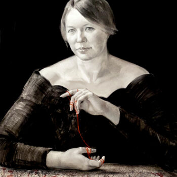 Peinture intitulée "Another" par Irina Tsvetkova, Œuvre d'art originale, Pastel Monté sur Autre panneau rigide