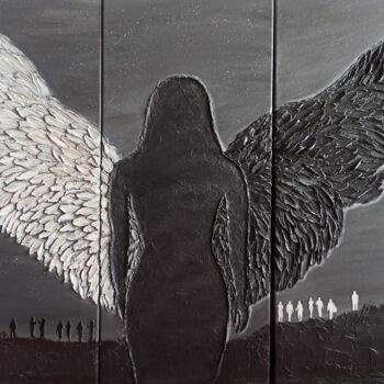 Pintura titulada "Твой выбор" por Irina Vishniakova, Obra de arte original, Acrílico