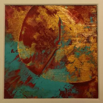 Painting titled "Temps d'or" by Irinele, Original Artwork, Acrylic
