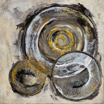 Картина под названием "Sphere of abundance" - Irina Ges, Подлинное произведение искусства, Акрил