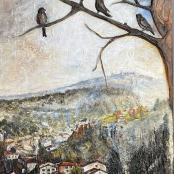Peinture intitulée "Morning in Izmir" par Irina Ges, Œuvre d'art originale, Acrylique