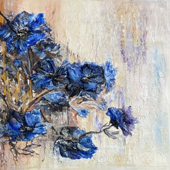 Peinture intitulée "Summer  flowers 2" par Irina Ges, Œuvre d'art originale, Acrylique