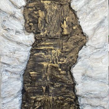 Peinture intitulée "Gorge" par Irina Ges, Œuvre d'art originale, Acrylique