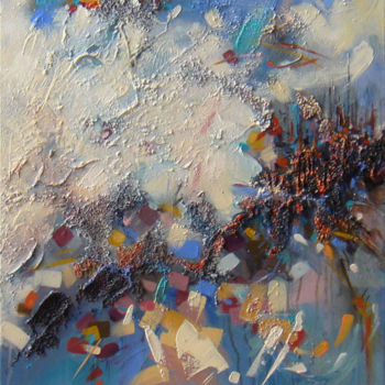 Malerei mit dem Titel "Abstract Impressions" von Irini Karpikioti, Original-Kunstwerk, Acryl