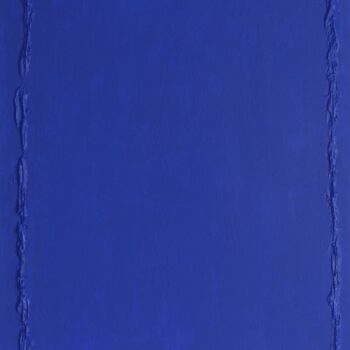 Pittura intitolato "Blue Ultramarine 3D…" da Iris White, Opera d'arte originale, Acrilico