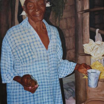 Pintura intitulada "Gentileza" por Irley Jesus, Obras de arte originais, Acrílico