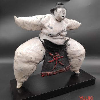 Sculpture titled "Yuuki" by Laurence Schlimm Boland, Original Artwork, Ceramics