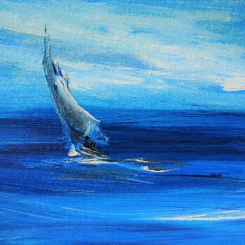 Peinture intitulée "Under sail, series…" par Iryna Stukanova, Œuvre d'art originale, Huile