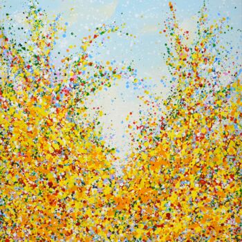 Peinture intitulée "Wealth of Autumn." par Iryna Kastsova, Œuvre d'art originale, Acrylique Monté sur Châssis en bois