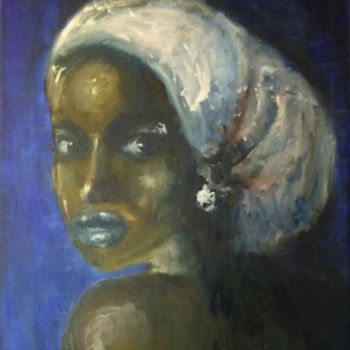 Peinture intitulée "Azura" par Irena, Œuvre d'art originale, Huile