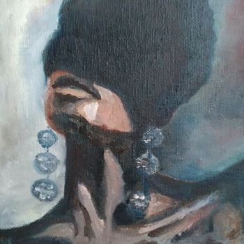 Painting titled "Agata" by Irena, Original Artwork, Oil