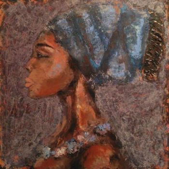 Malerei mit dem Titel "MAYA" von Irena, Original-Kunstwerk, Öl