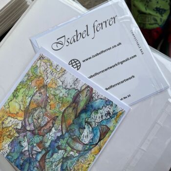 Pittura intitolato "Cards" da Isabel Ferrer, Opera d'arte originale, Stampa digitale