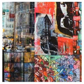 Collages titled "Street" by Isabel Kehr, Original Artwork, Other