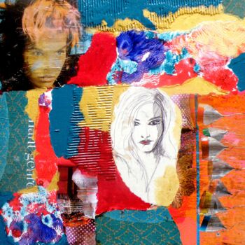 Collages titled "Belle" by Isabel Kehr, Original Artwork, Other