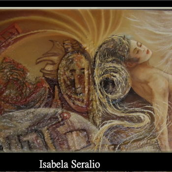 Pintura titulada "nostalgie" por Isabela Seralio, Obra de arte original, Oleo