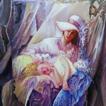 Pittura intitolato "q255.jpg" da Isabela Seralio, Opera d'arte originale