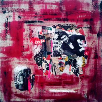 Картина под названием "Laissez parler les…" - Isabelle Blondel, Подлинное произведение искусства, Акрил
