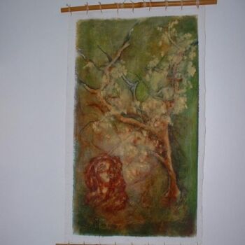 Painting titled "l'aurore" by Isabelle Bonebeau, Original Artwork