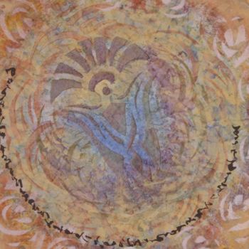 Artcraft με τίτλο "Mandala" από Isabelle Delteil Mc Williams, Αυθεντικά έργα τέχνης