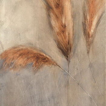 Pintura intitulada "souvenir de tendres…" por Isabelle Frossard Corthay, Obras de arte originais, Acrílico Montado em Armaçã…