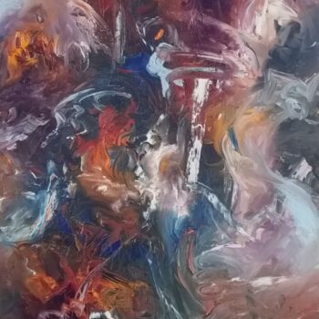Painting titled "Nouvelle collection…" by Isabelle Ilic, Original Artwork, Oil