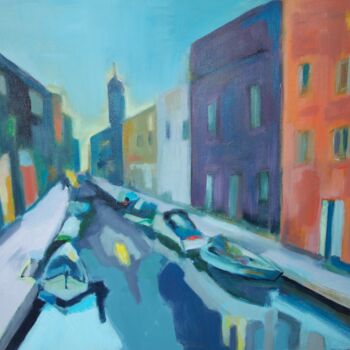 Peinture intitulée "Venise" par Isabelle Klipfel, Œuvre d'art originale