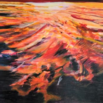 Pintura intitulada "Emergence" por Isabelle Lucas, Obras de arte originais