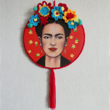 绘画 标题为“Frida II” 由Isabelle Milloz, 原创艺术品, 丙烯