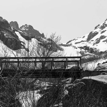 Fotografia intitulada "Montagne Corse" por Isabelle Pautrot, Obras de arte originais