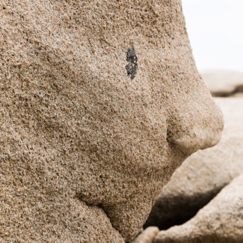 Photographie intitulée "Bibouille profil" par Isabelle Pautrot, Œuvre d'art originale