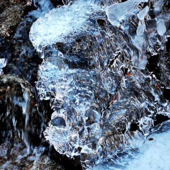 「Visage de glace」というタイトルの写真撮影 Isabelle Pautrotによって, オリジナルのアートワーク, デジタル