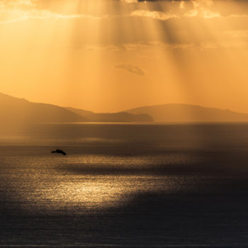 Photographie intitulée "Lever de soleil" par Isabelle Pautrot, Œuvre d'art originale