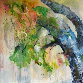 Peinture intitulée "promenons-nous dans…" par Isabelle Reygaerts, Œuvre d'art originale, Huile