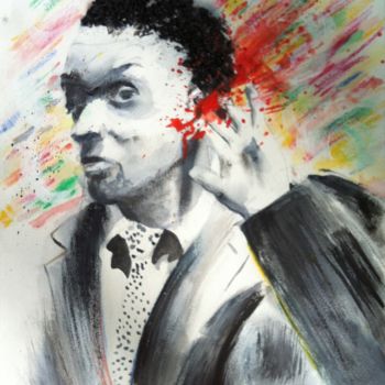 Pintura titulada "Will Smith" por Isabelle Reygaerts, Obra de arte original, Acrílico