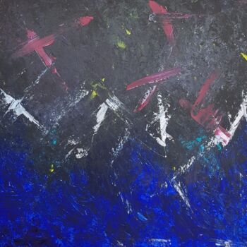 Картина под названием "Jean Prieur" - Isabelle Sergent, Подлинное произведение искусства, Акрил Установлен на Деревянная рам…