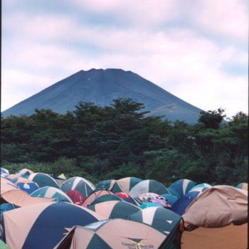 Photography titled "Fuji San" by Isabelle Deflandre, Original Artwork