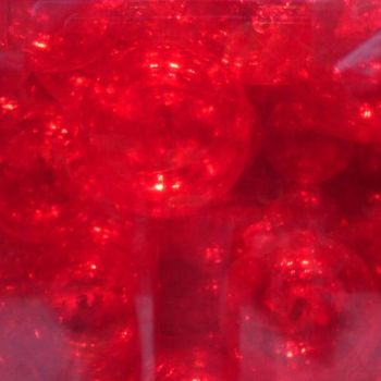 Fotografía titulada "Red Balls" por Isabelle Deflandre, Obra de arte original