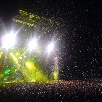 Fotografia intitolato "Björk @ Nîmes" da Isabelle Deflandre, Opera d'arte originale