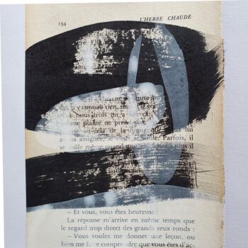 Malarstwo zatytułowany „Sur l'herbe chaude…” autorstwa Isabelle Mignot, Oryginalna praca, Atrament