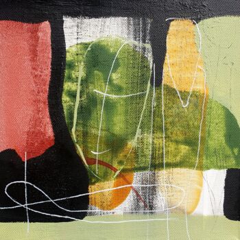 제목이 "Colors of my dreams…"인 미술작품 Isabelle Mignot로, 원작, 아크릴 나무 들것 프레임에 장착됨