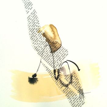 Картина под названием "Day after day 9" - Isabelle Mignot, Подлинное произведение искусства, Масло