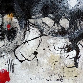 Painting titled "Ce qui me vient 11" by Isabelle Mignot, Original Artwork, Other