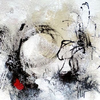 Painting titled "Ce qui me vient 12" by Isabelle Mignot, Original Artwork, Other
