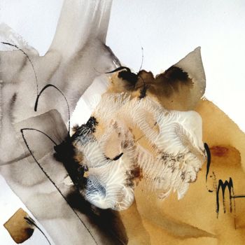 Peinture intitulée "Au fil de nous (7)" par Isabelle Mignot, Œuvre d'art originale, Autre