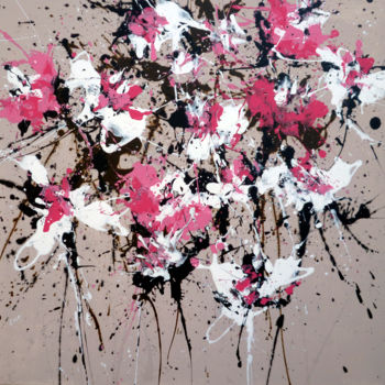 Peinture intitulée "Coco" par Isabelle Pelletane, Œuvre d'art originale, Acrylique Monté sur Châssis en bois