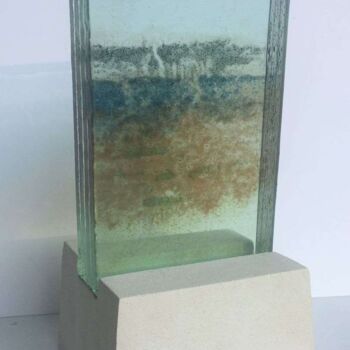 Sculpture titled "Rêve de Loire" by Isabelle Pontani, Original Artwork, Glass