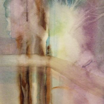Painting titled "216" by Isabelle Szlachta, Original Artwork, Watercolor