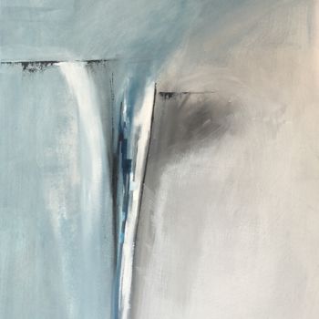 Peinture intitulée "Plongée verticale" par Isabelle Szlachta, Œuvre d'art originale, Acrylique